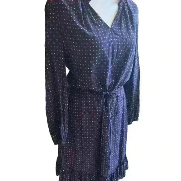 Draper James Lucinda Dress Navy Women’s Size Medium - Picture 4 of 8